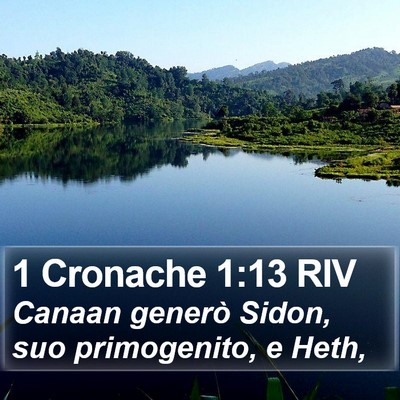 1 Cronache 1:13 RIV Bible Verse Image