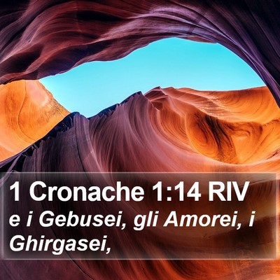 1 Cronache 1:14 RIV Bible Verse Image