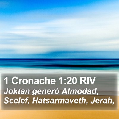 1 Cronache 1:20 RIV Bible Verse Image