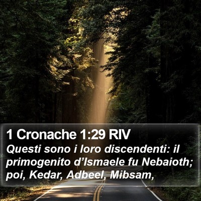 1 Cronache 1:29 RIV Bible Verse Image