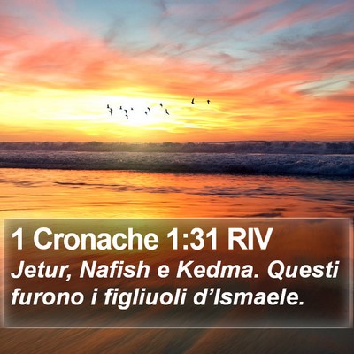 1 Cronache 1:31 RIV Bible Verse Image