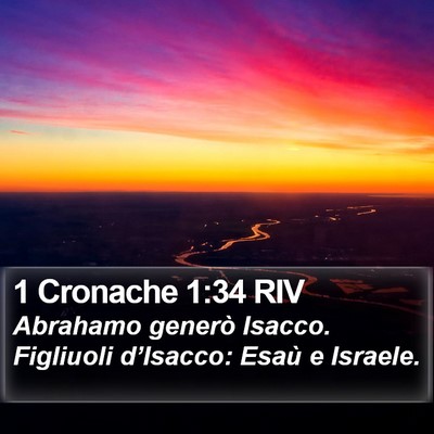 1 Cronache 1:34 RIV Bible Verse Image