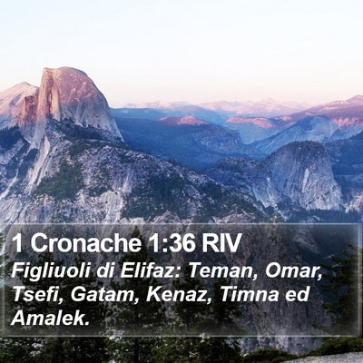 1 Cronache 1:36 RIV Bible Verse Image