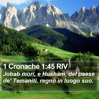 1 Cronache 1:45 RIV Bible Verse Image