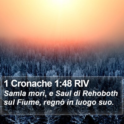 1 Cronache 1:48 RIV Bible Verse Image