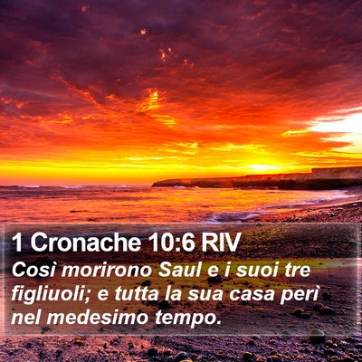 1 Cronache 10:6 RIV Bible Verse Image
