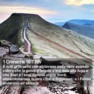 1 Cronache 10:7 RIV Bible Verse Image