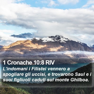 1 Cronache 10:8 RIV Bible Verse Image