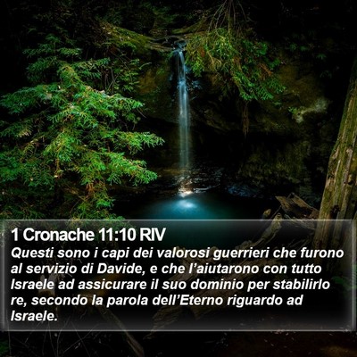 1 Cronache 11:10 RIV Bible Verse Image