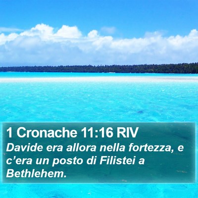 1 Cronache 11:16 RIV Bible Verse Image