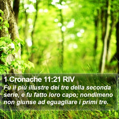 1 Cronache 11:21 RIV Bible Verse Image