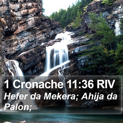 1 Cronache 11:36 RIV Bible Verse Image