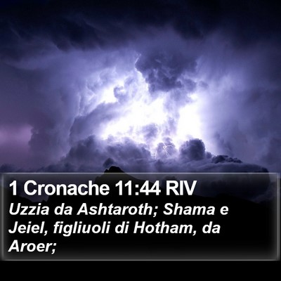 1 Cronache 11:44 RIV Bible Verse Image
