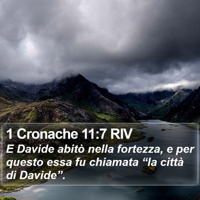 1 Cronache 11:7 RIV Bible Verse Image