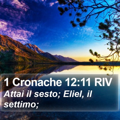 1 Cronache 12:11 RIV Bible Verse Image