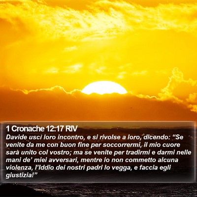 1 Cronache 12:17 RIV Bible Verse Image