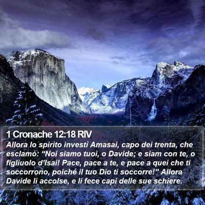 1 Cronache 12:18 RIV Bible Verse Image