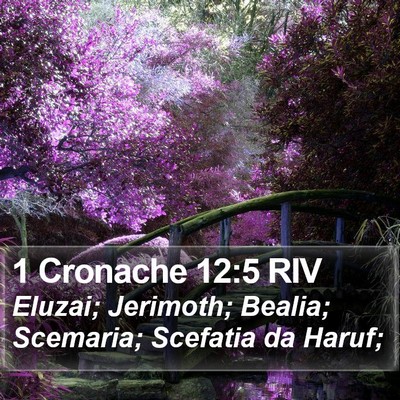 1 Cronache 12:5 RIV Bible Verse Image