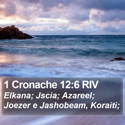1 Cronache 12:6 RIV Bible Verse Image