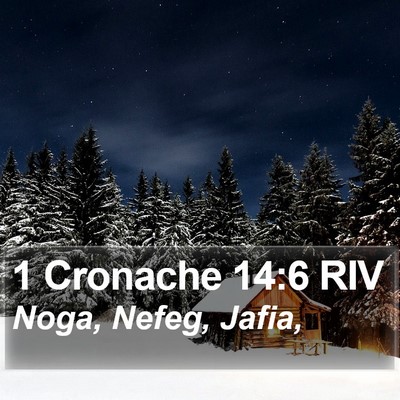 1 Cronache 14:6 RIV Bible Verse Image