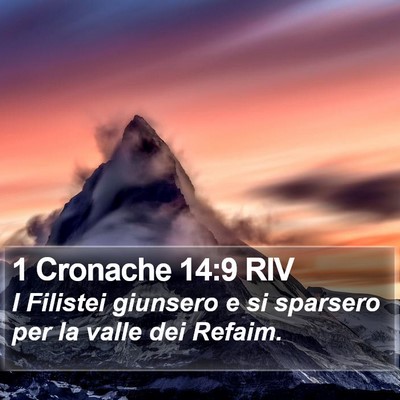 1 Cronache 14:9 RIV Bible Verse Image