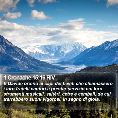 1 Cronache 15:16 RIV Bible Verse Image