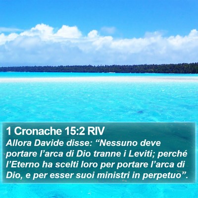 1 Cronache 15:2 RIV Bible Verse Image