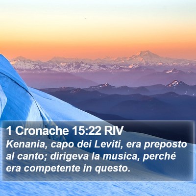 1 Cronache 15:22 RIV Bible Verse Image
