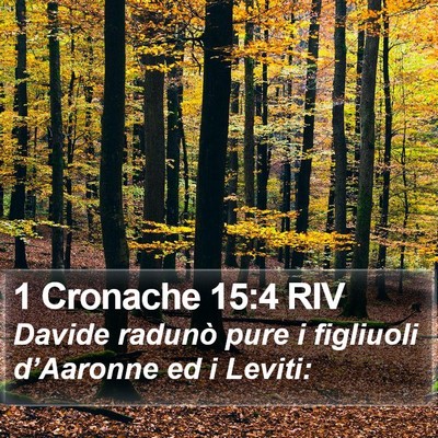 1 Cronache 15:4 RIV Bible Verse Image
