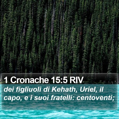 1 Cronache 15:5 RIV Bible Verse Image