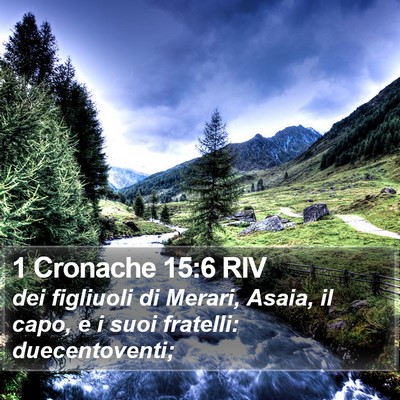 1 Cronache 15:6 RIV Bible Verse Image