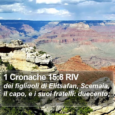 1 Cronache 15:8 RIV Bible Verse Image
