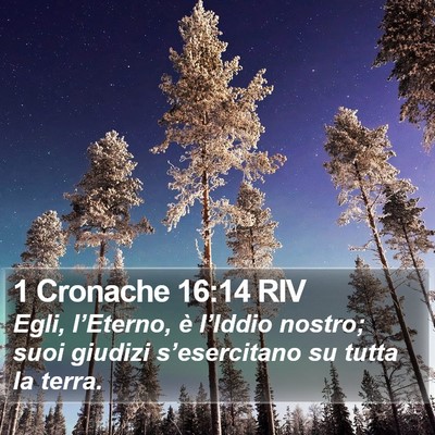 1 Cronache 16:14 RIV Bible Verse Image