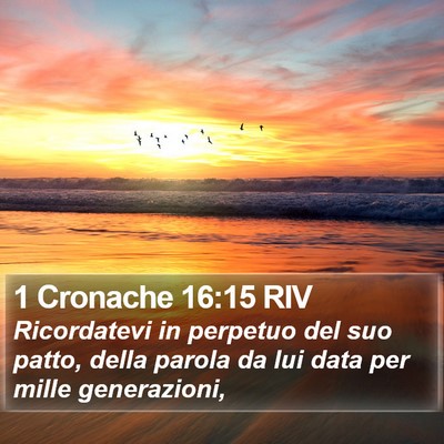 1 Cronache 16:15 RIV Bible Verse Image