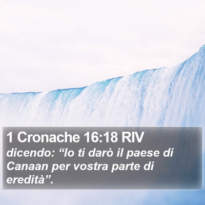1 Cronache 16:18 RIV Bible Verse Image