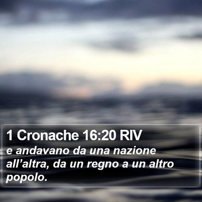 1 Cronache 16:20 RIV Bible Verse Image
