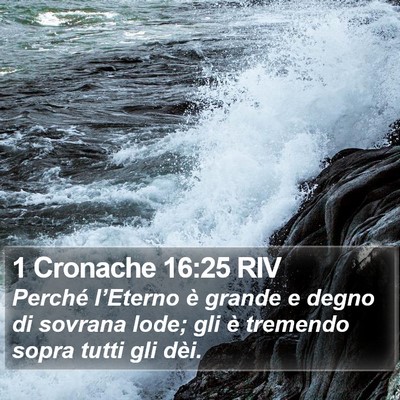 1 Cronache 16:25 RIV Bible Verse Image
