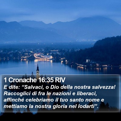 1 Cronache 16:35 RIV Bible Verse Image