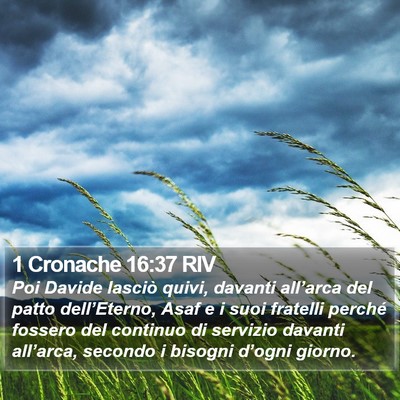 1 Cronache 16:37 RIV Bible Verse Image