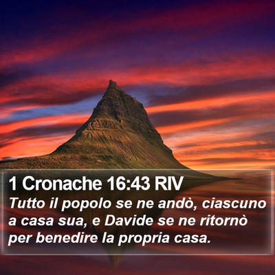 1 Cronache 16:43 RIV Bible Verse Image