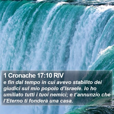 1 Cronache 17:10 RIV Bible Verse Image