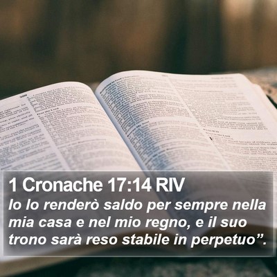 1 Cronache 17:14 RIV Bible Verse Image