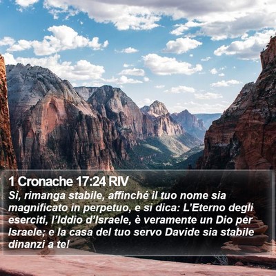 1 Cronache 17:24 RIV Bible Verse Image