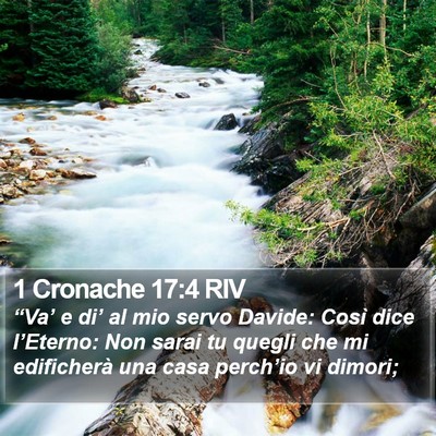 1 Cronache 17:4 RIV Bible Verse Image