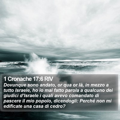 1 Cronache 17:6 RIV Bible Verse Image