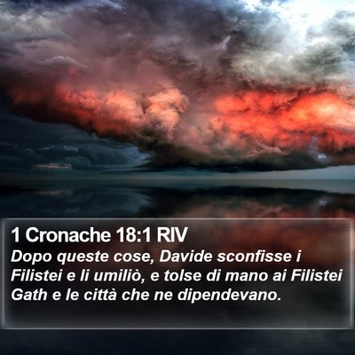 1 Cronache 18:1 RIV Bible Verse Image