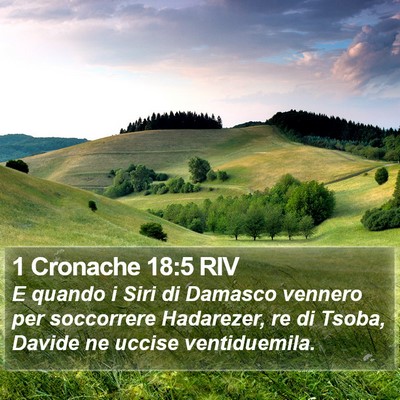 1 Cronache 18:5 RIV Bible Verse Image