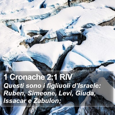 1 Cronache 2:1 RIV Bible Verse Image