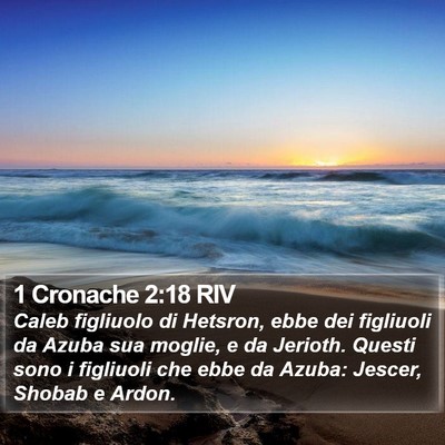 1 Cronache 2:18 RIV Bible Verse Image