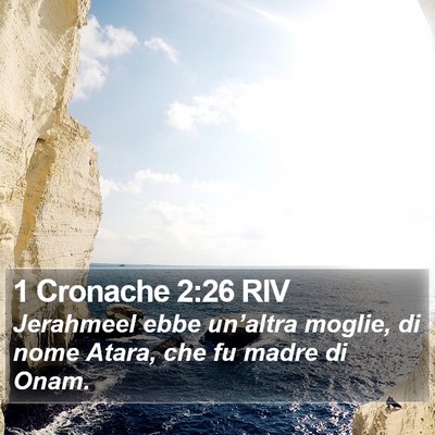 1 Cronache 2:26 RIV Bible Verse Image